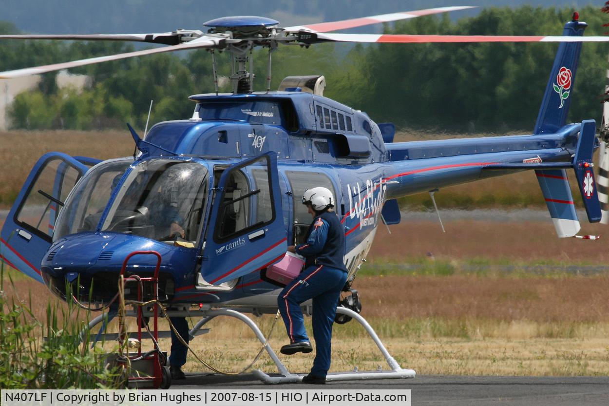 N407LF, 2006 Bell 407 C/N 53719, Lifeflight Paramedic Activation