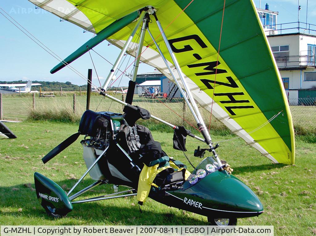 G-MZHL, 1997 Mainair Rapier C/N 1126-0797-7-W929, Mainair Rapier