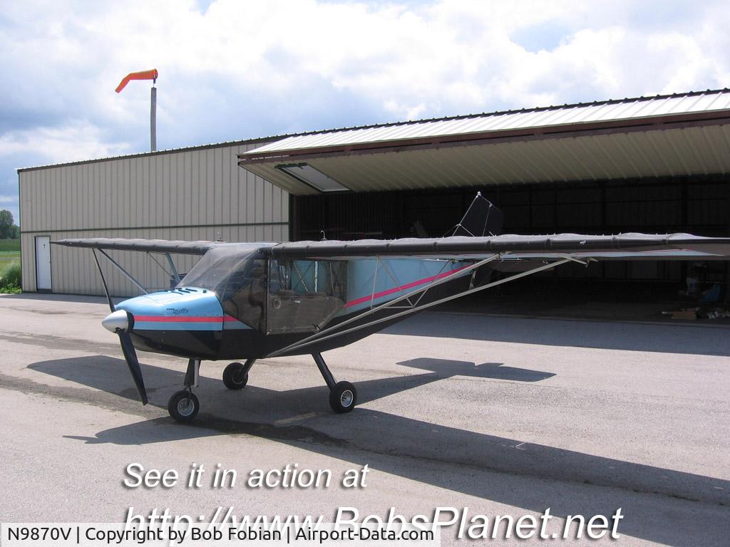 N9870V, 1994 Rans S-6ES Coyote II C/N 312941, Rans S6ES