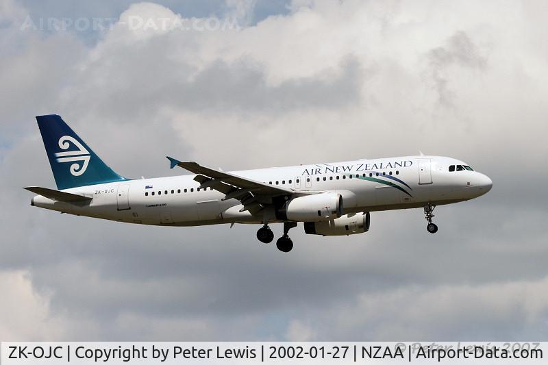 ZK-OJC, 2003 Airbus A320-232 C/N 2112, Air New Zealand regional