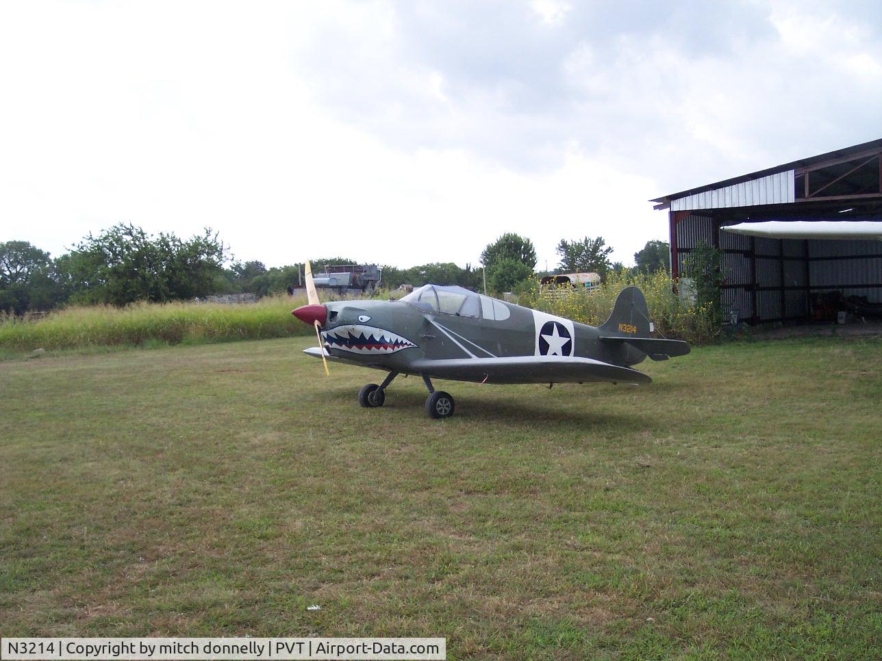 N3214, Stits SA-3A Playboy C/N P-796, one seat, cont,hand prop
