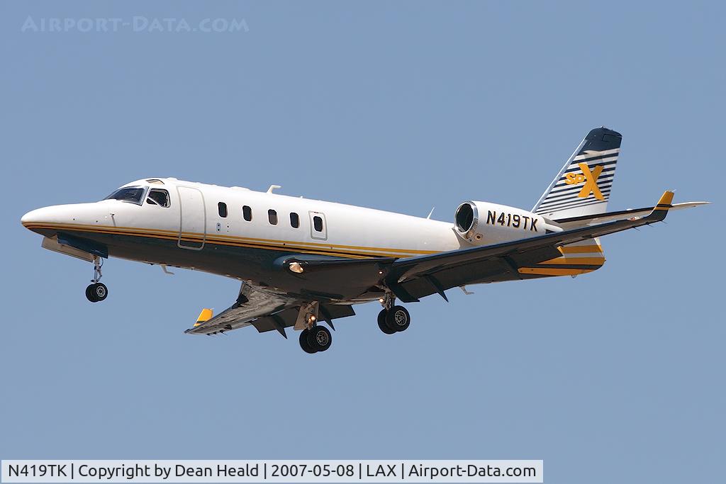 N419TK, 2000 Israel Aircraft Industries IAI-1125A Astra SPX C/N 122, Teton Jet Inc 2000 IAI Astra SPX on short-final to RWY 25L from Driggs-Reed Memorial (KDIJ) - Driggs, Idaho.