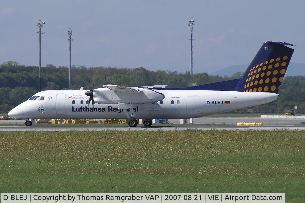 D-BLEJ, 1998 De Havilland Canada DHC-8-314 Dash 8 C/N 521, Augsburg Airways DeHavilland Canada Dash 8-300