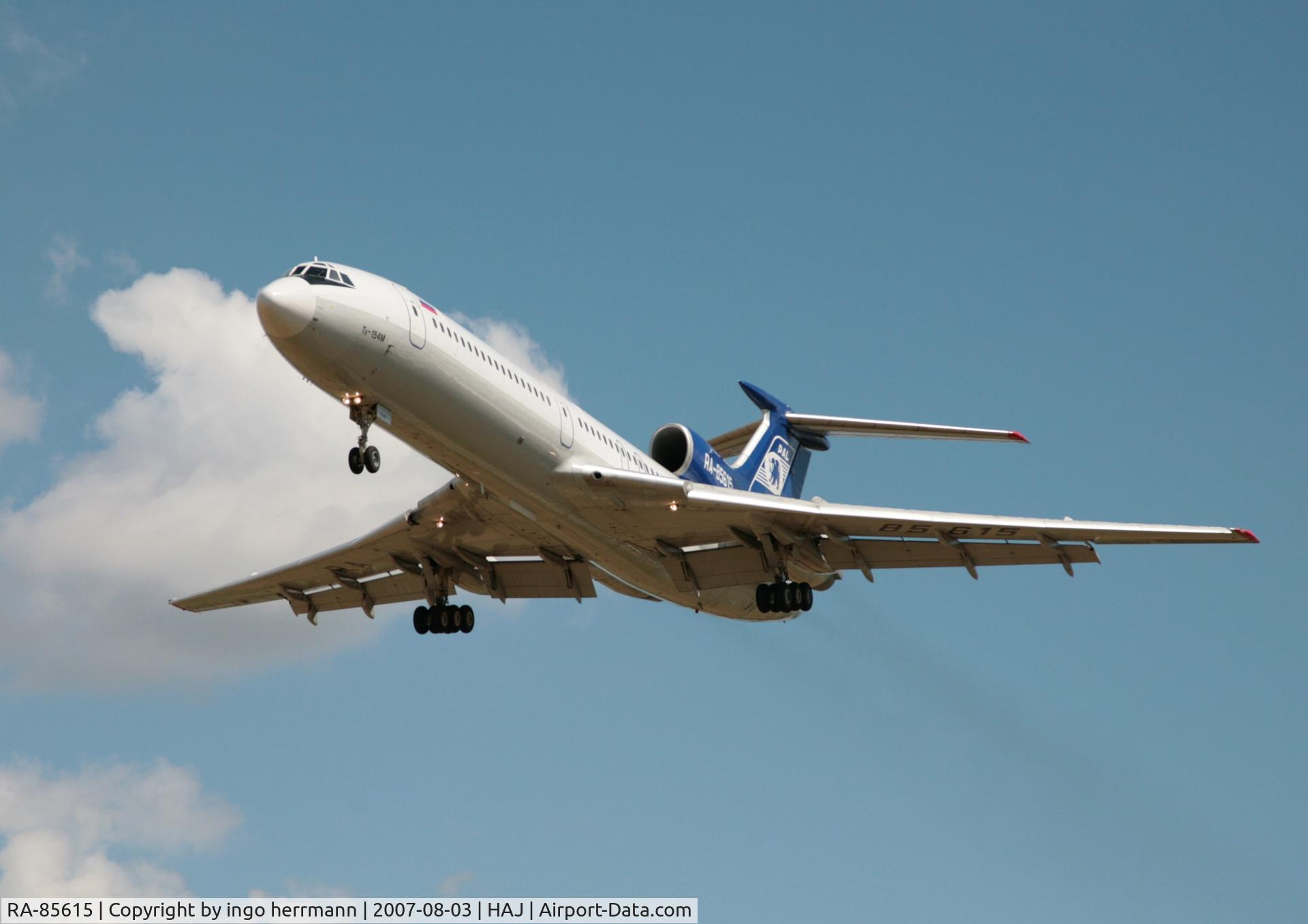 RA-85615, 1986 Tupolev Tu-154M C/N 86A731, TU154M