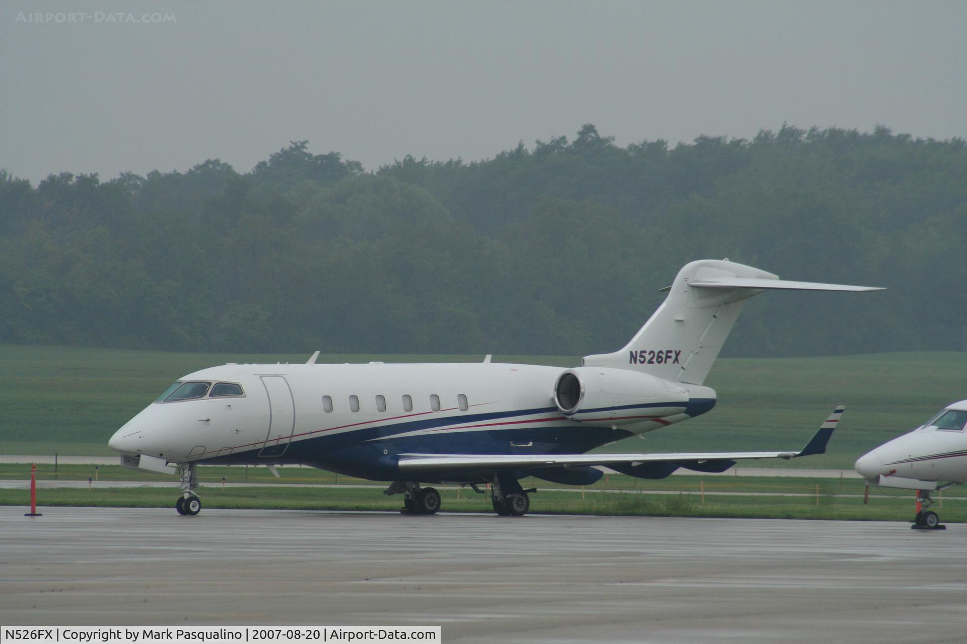 N526FX, 2006 Bombardier Challenger 300 (BD-100-1A10) C/N 20118, BD-100-1A10
