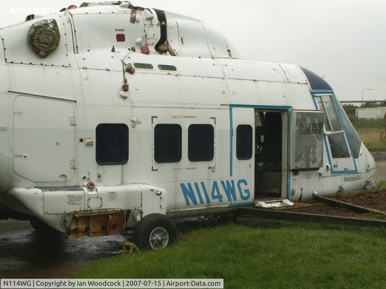 N114WG, 1984 Westland 30 SRs.100-60 C/N 014, Westland WG30/IHM Weston-Super Mare