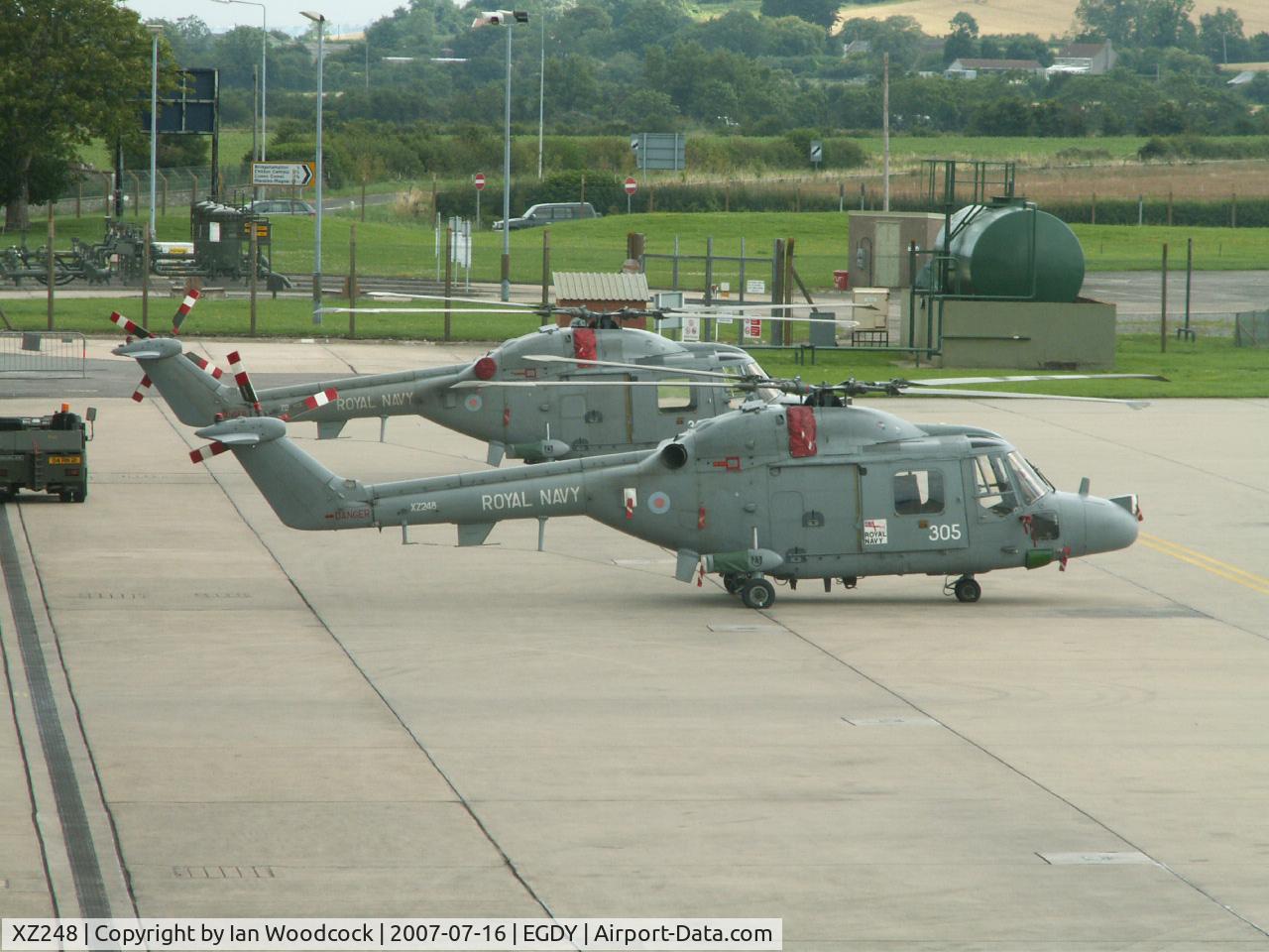 XZ248, 1978 Westland Lynx HAS.3S C/N 080, Westland Lynx HAS.3S/Yeovilton