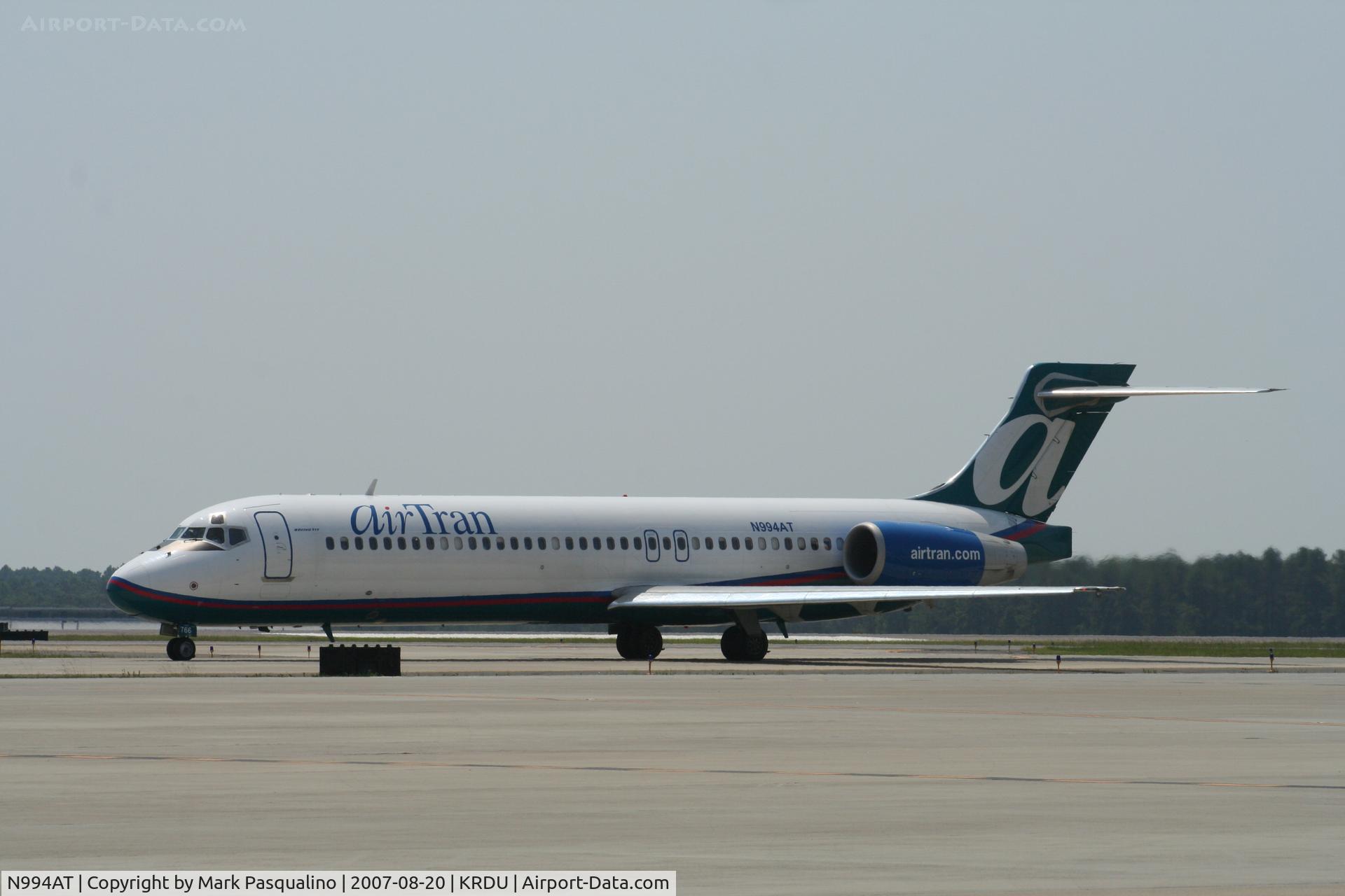 N994AT, 2002 Boeing 717-200 C/N 55138, Boeing 717-200