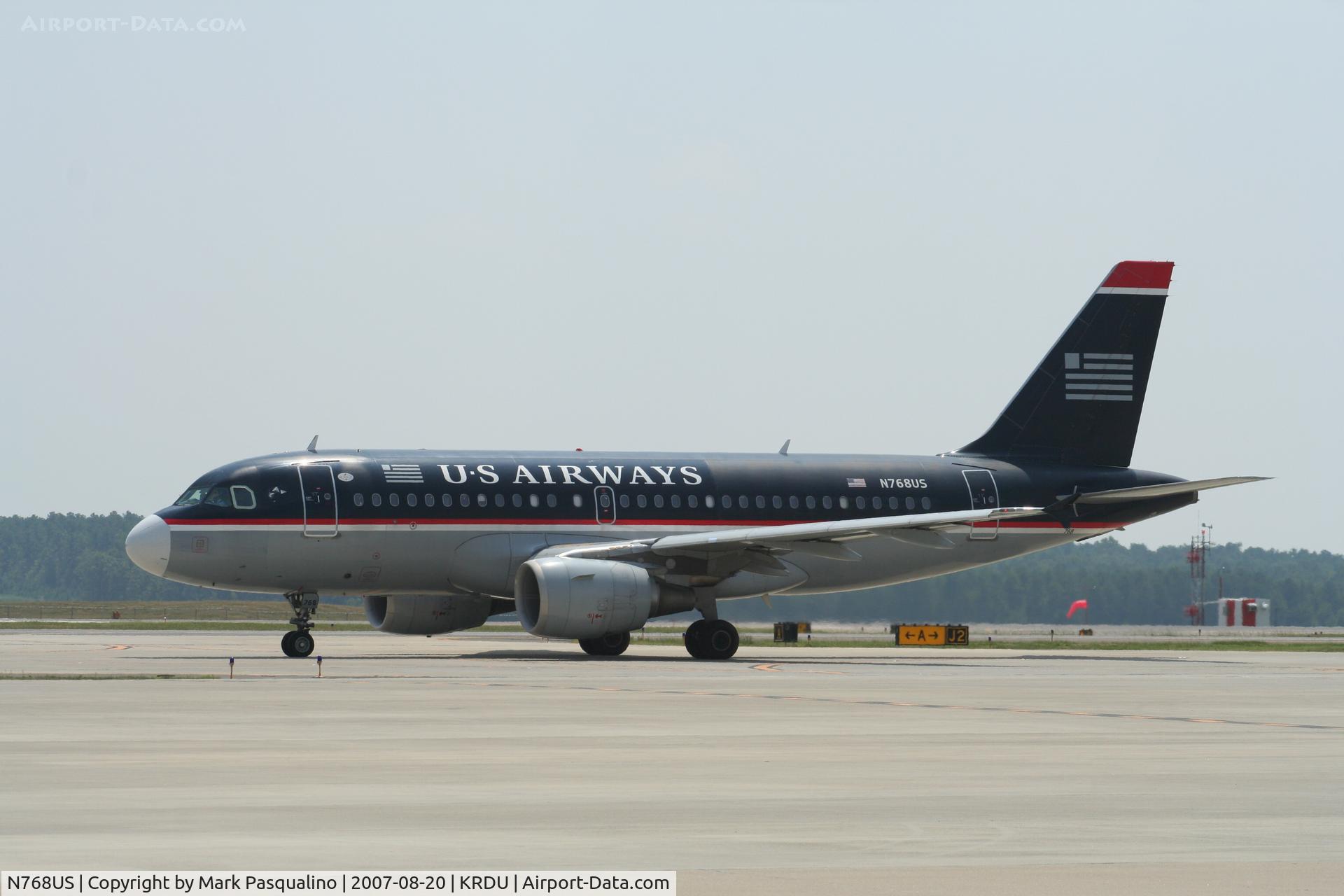 N768US, 2000 Airbus A319-112 C/N 1389, Airbus A319