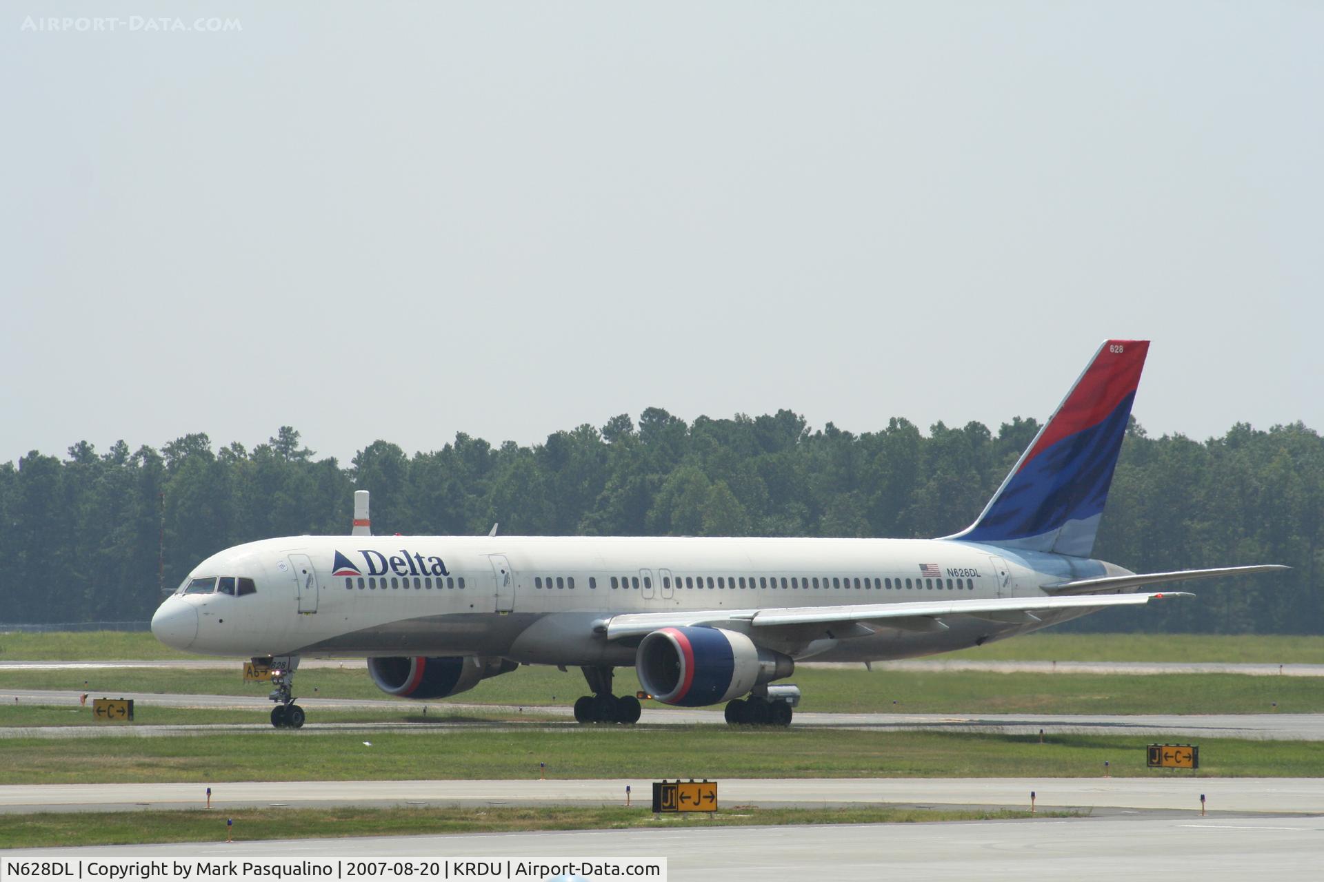 N628DL, 1987 Boeing 757-232 C/N 22918, Boeing 757-200