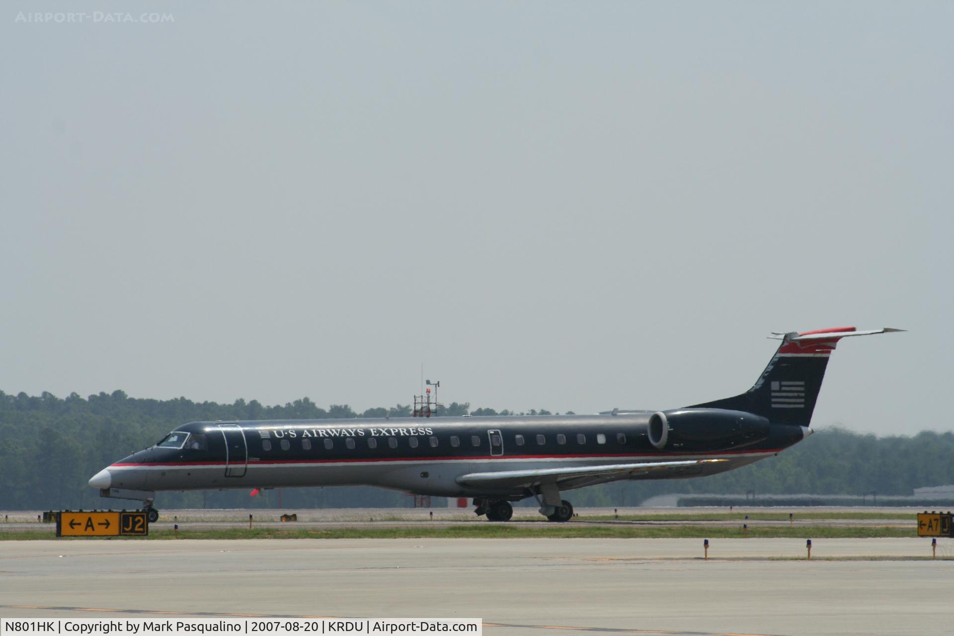 N801HK, 1998 Embraer EMB-145EP (ERJ-145EP) C/N 145053, EMB-145