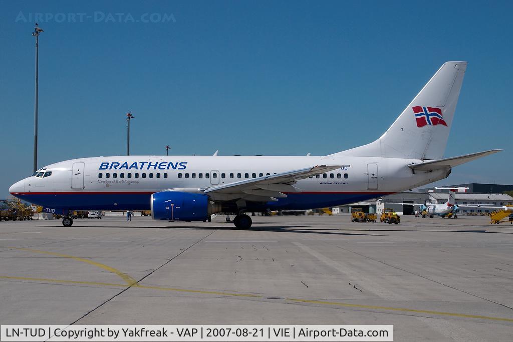 LN-TUD, 1998 Boeing 737-705 C/N 28217, Braathens Boeing 737-700