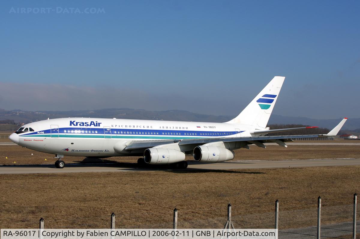 RA-96017, 2004 Ilyushin Il-96-300 C/N 74392302011, Kras Air