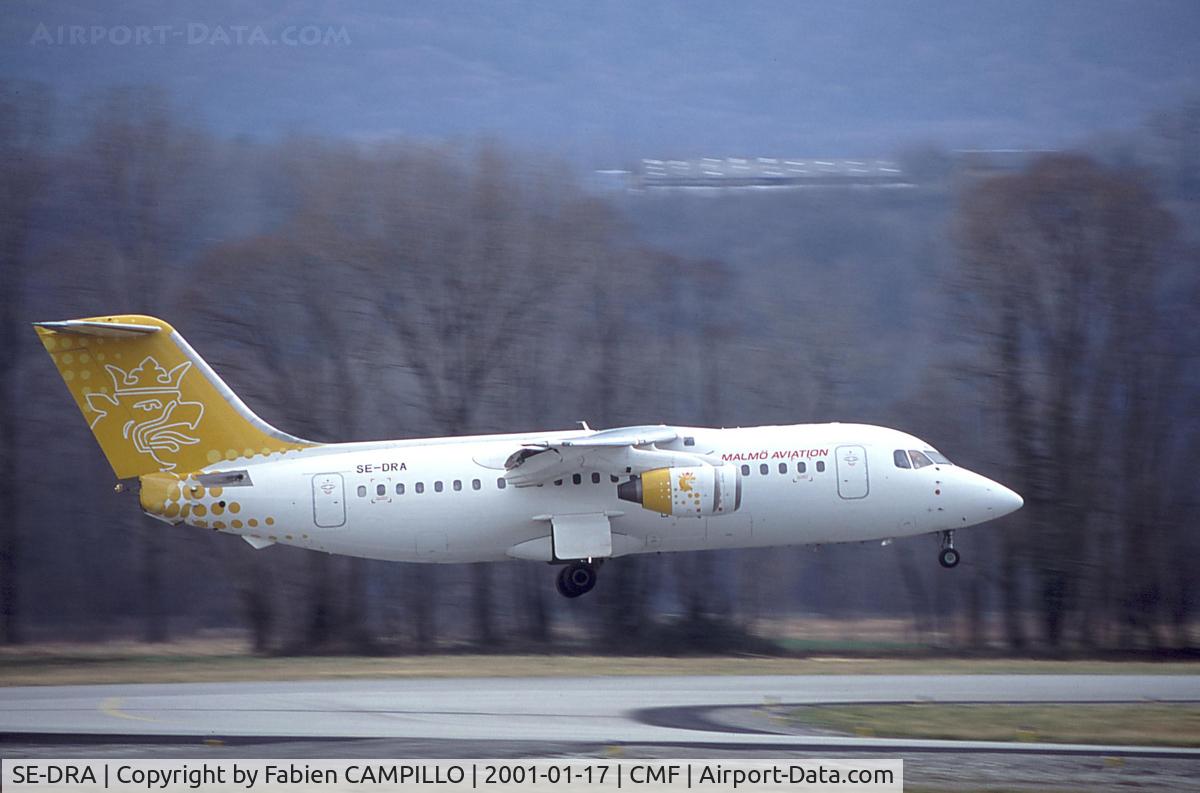 SE-DRA, 1988 British Aerospace BAe.146-200 C/N E2115, BAe146-200 E2115