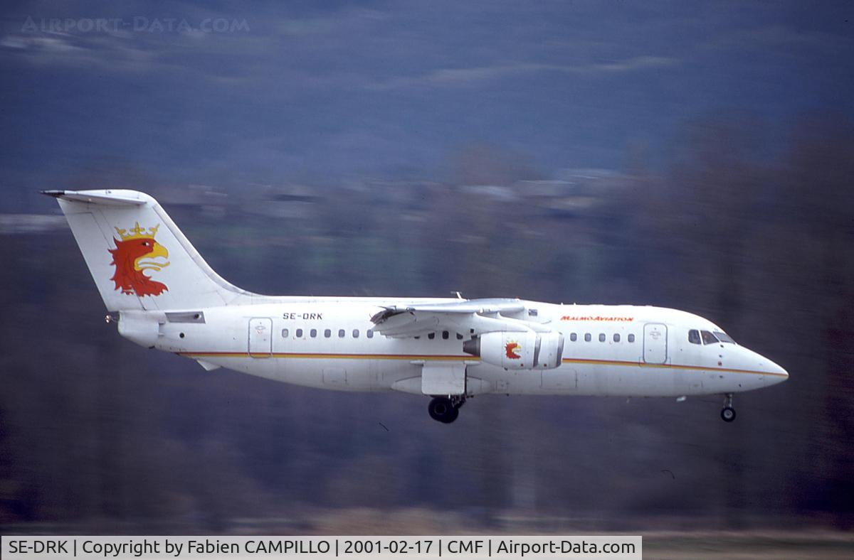 SE-DRK, 1988 British Aerospace BAe.146-200 C/N E2108, BAe146-200 E2108