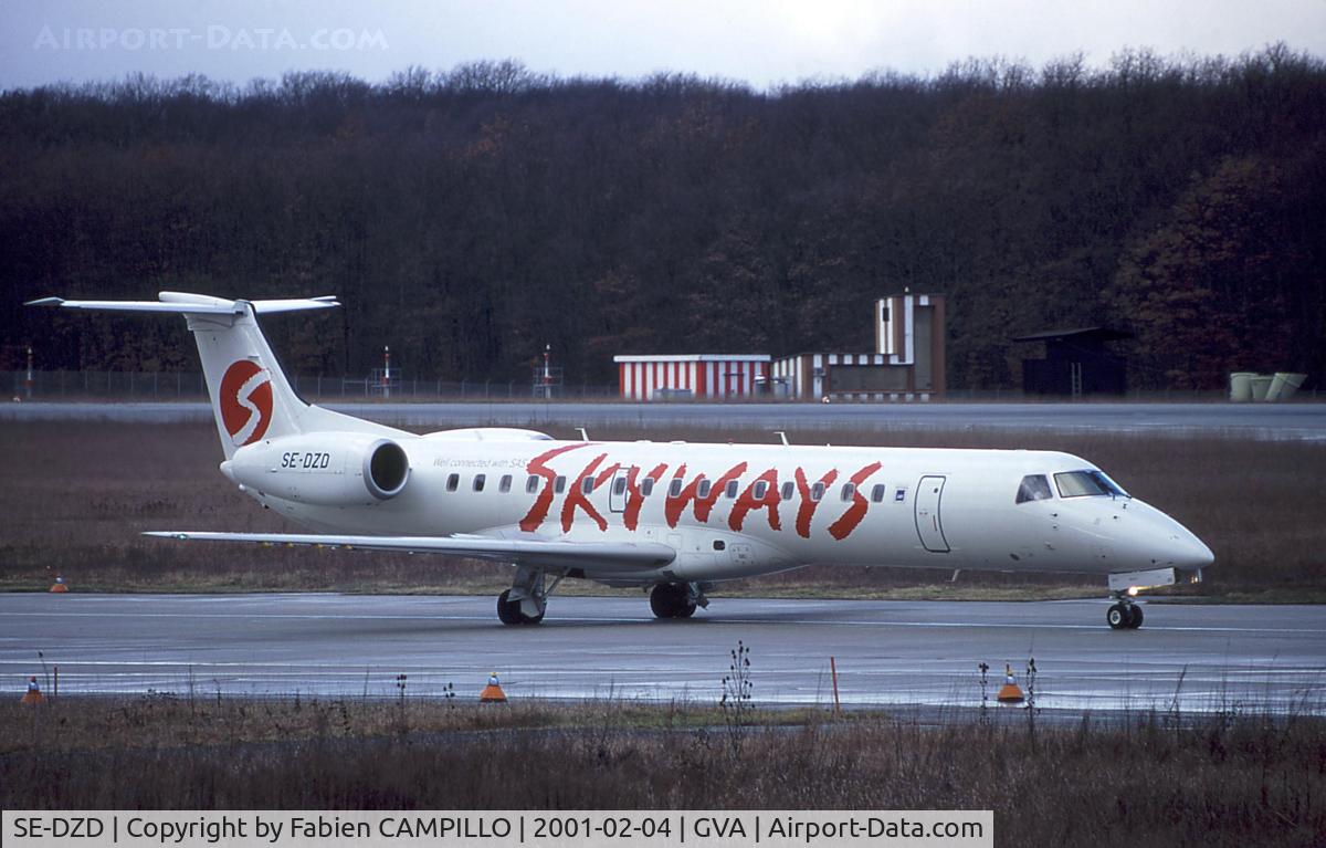 SE-DZD, 1999 Embraer EMB-145EP (ERJ-145EP) C/N 145185, RJ145ep 185