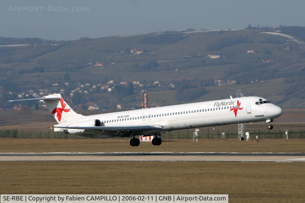 SE-RBE, 1982 McDonnell Douglas MD-82 (DC-9-82) C/N 49152, FlyNordic