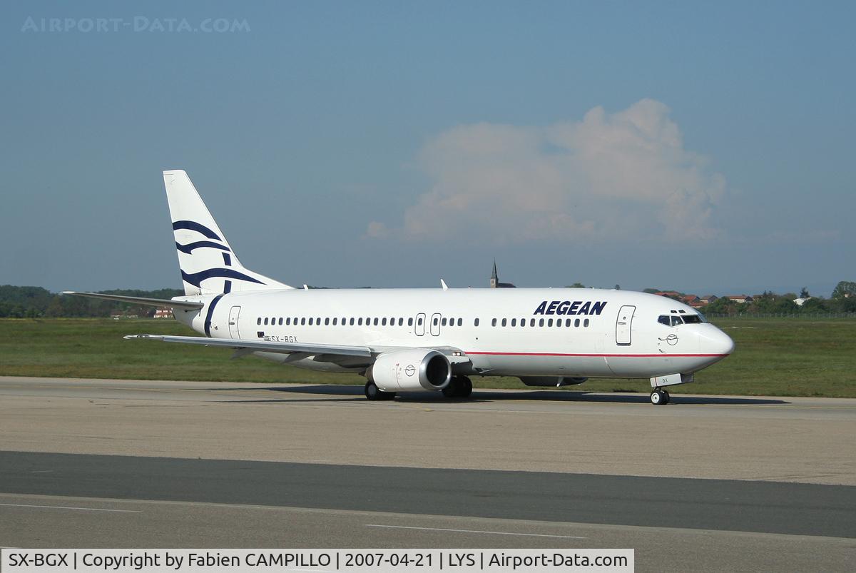 SX-BGX, 1989 Boeing 737-46B C/N 24124, Aegean