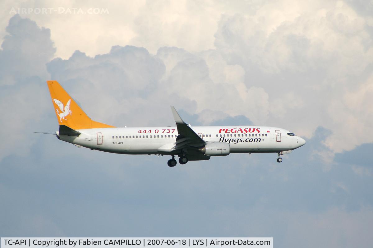 TC-API, 2002 Boeing 737-86N C/N 32732/1056, Pegasus