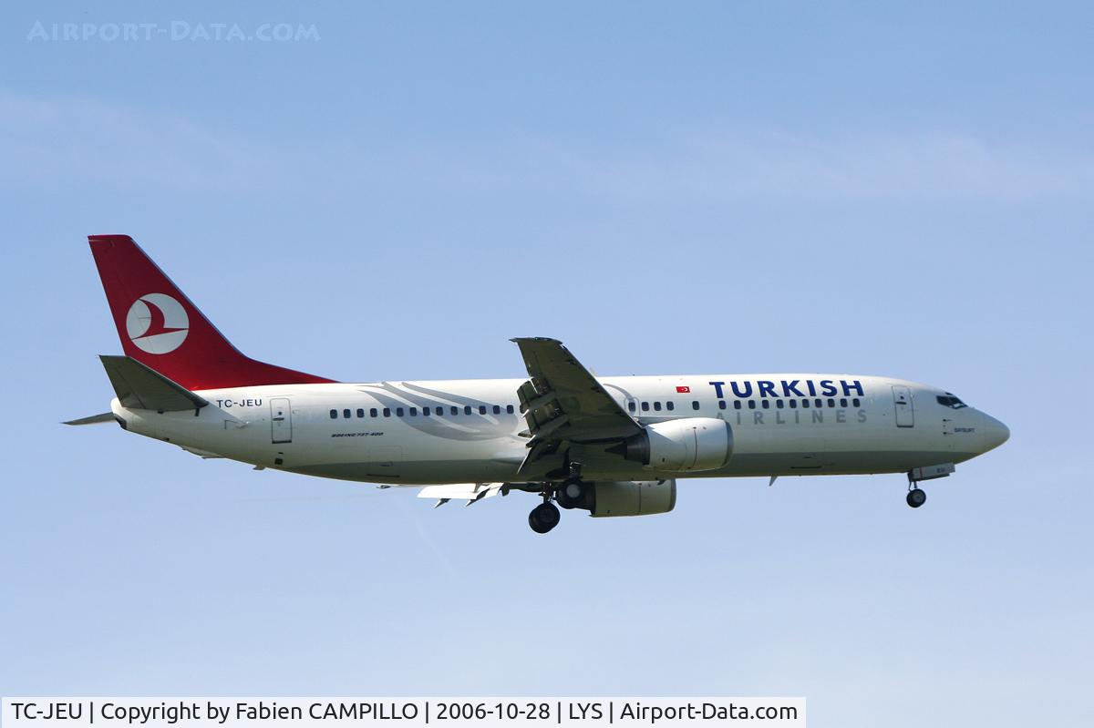 TC-JEU, 1993 Boeing 737-4Y0 C/N 26078, Turkish