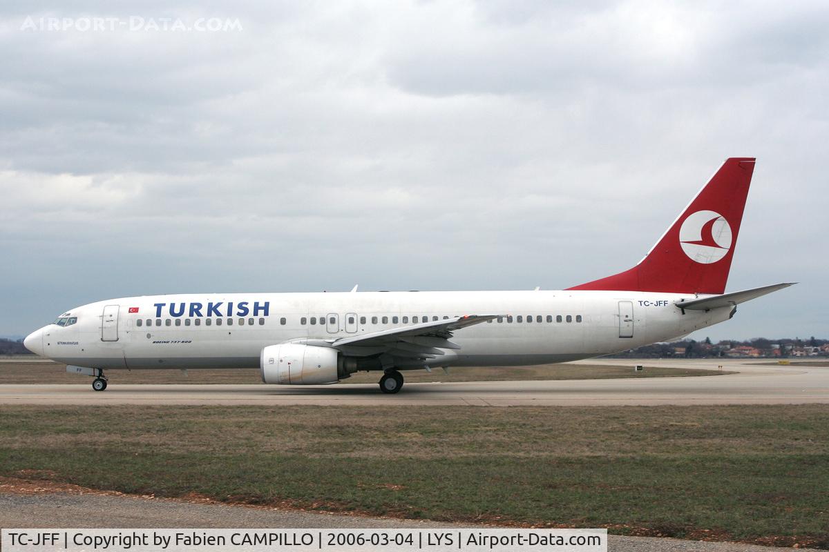 TC-JFF, 1998 Boeing 737-8F2 C/N 29768, Turkish