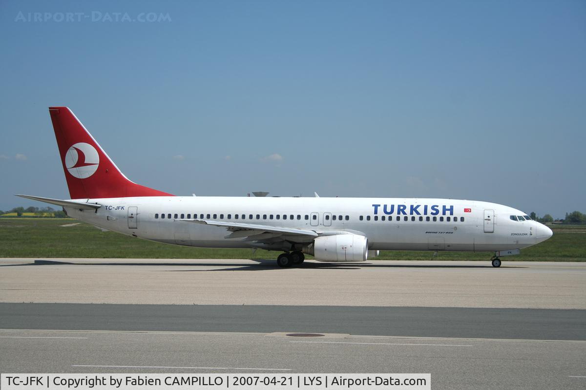 TC-JFK, 1999 Boeing 737-8F2 C/N 29773, Turkish