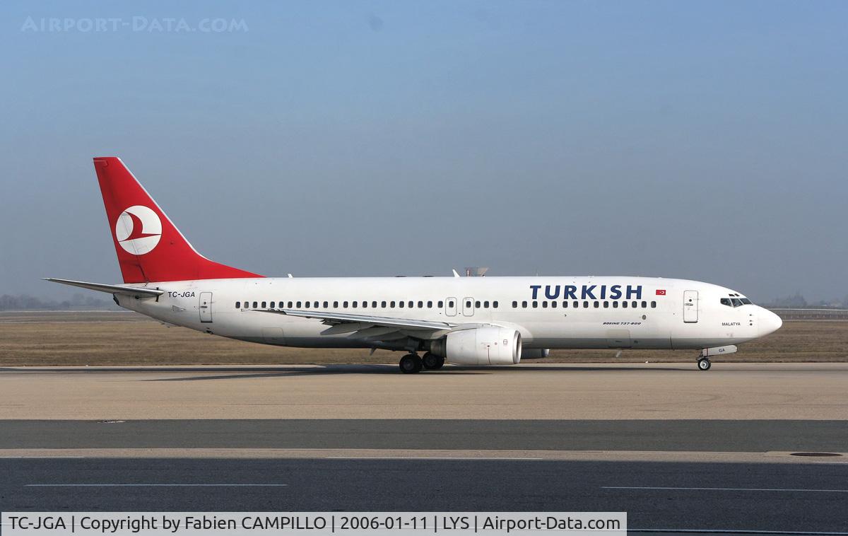 TC-JGA, 2000 Boeing 737-8F2 C/N 29785, Turkish