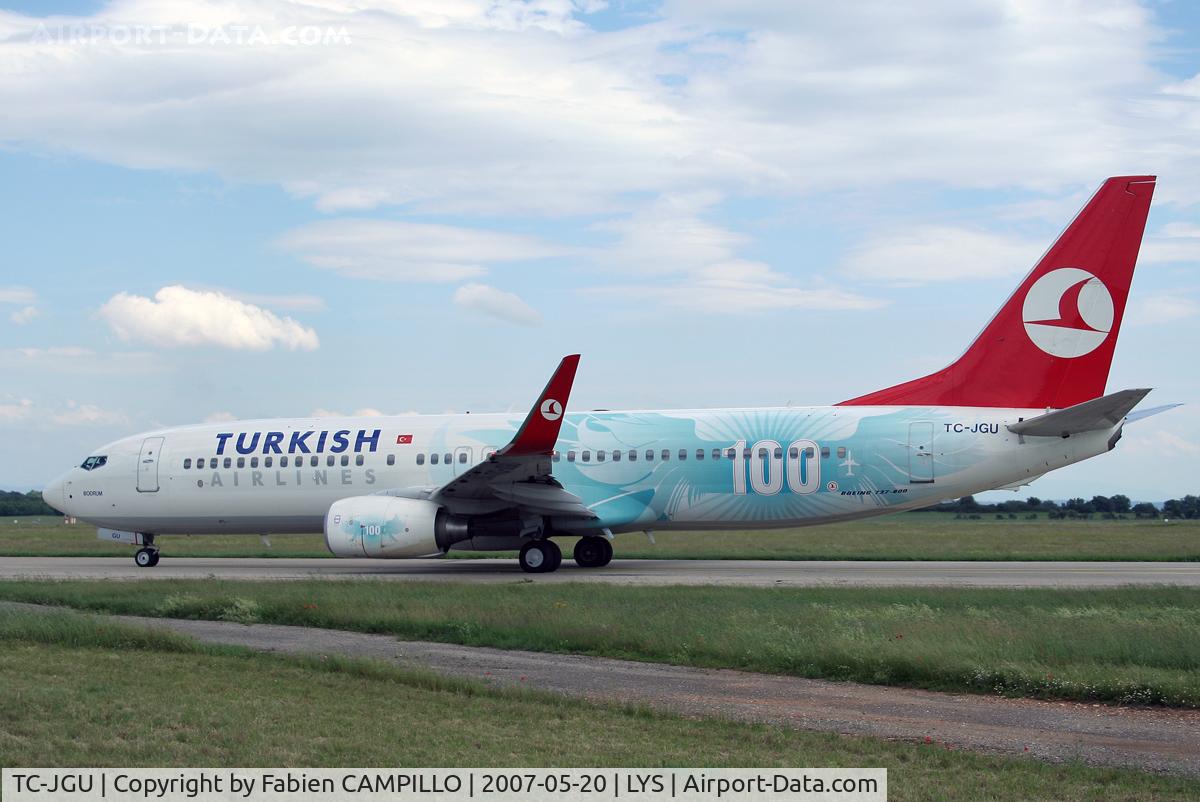 TC-JGU, 2006 Boeing 737-8F2 C/N 34418, Turkish