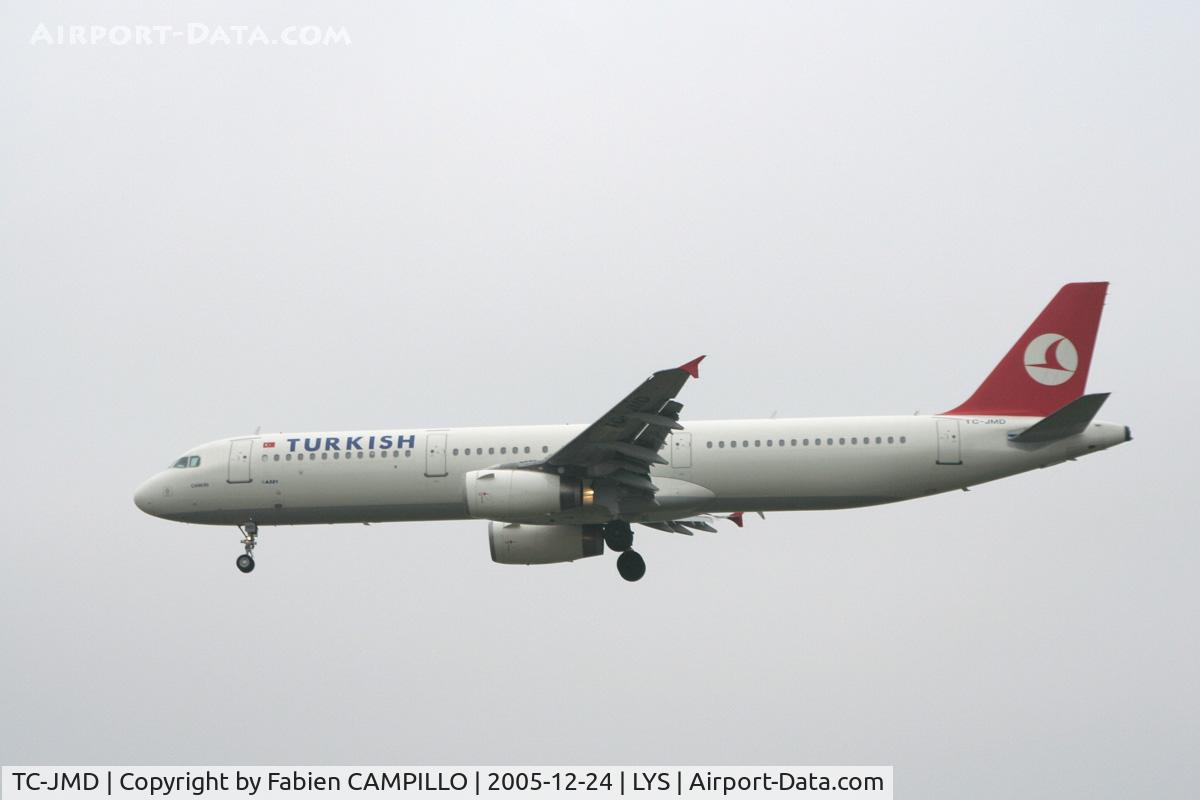 TC-JMD, 1998 Airbus A321-231 C/N 810, Turkish