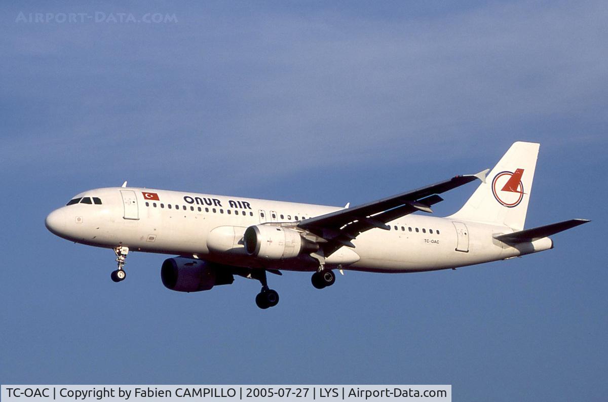 TC-OAC, 1992 Airbus A320-212 C/N 313, Onur Air
