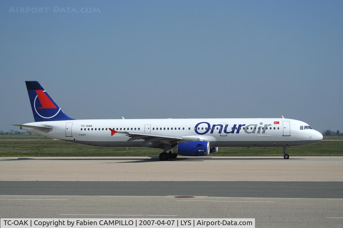 TC-OAK, 1999 Airbus A321-231 C/N 954, Onur Air