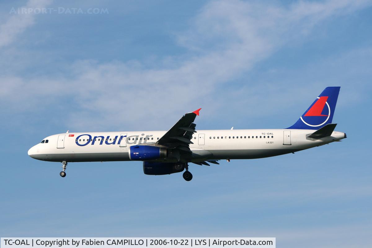 TC-OAL, 1999 Airbus A321-231 C/N 1004, Onur Air