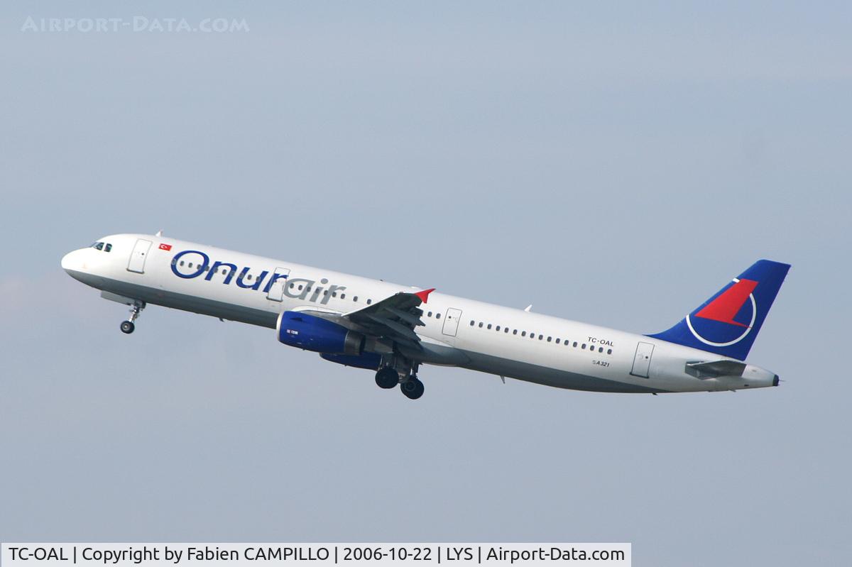 TC-OAL, 1999 Airbus A321-231 C/N 1004, Onur Air
