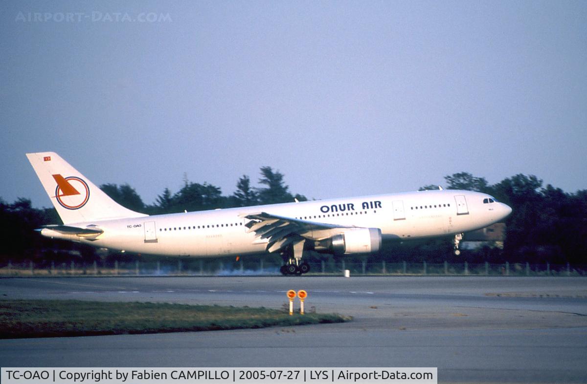 TC-OAO, 1996 Airbus A300B4-605R C/N 764, Onur Air