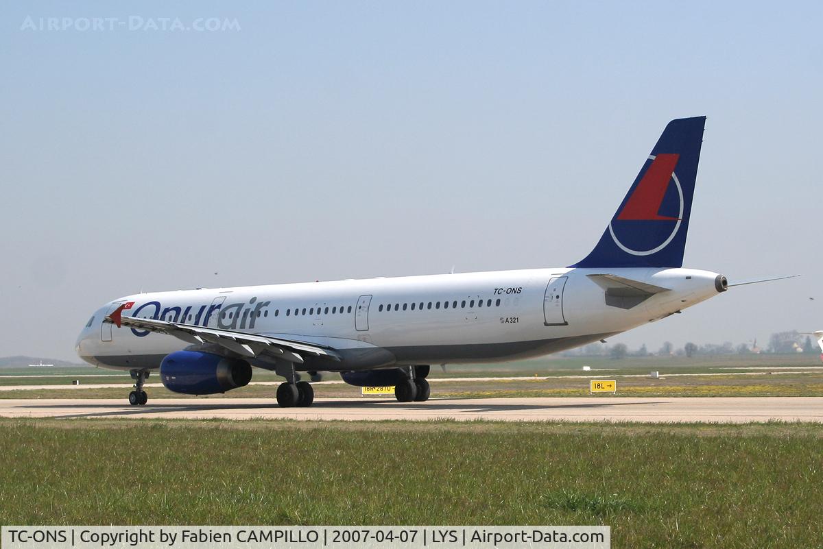 TC-ONS, 1993 Airbus A321-131 C/N 364, Onur Air