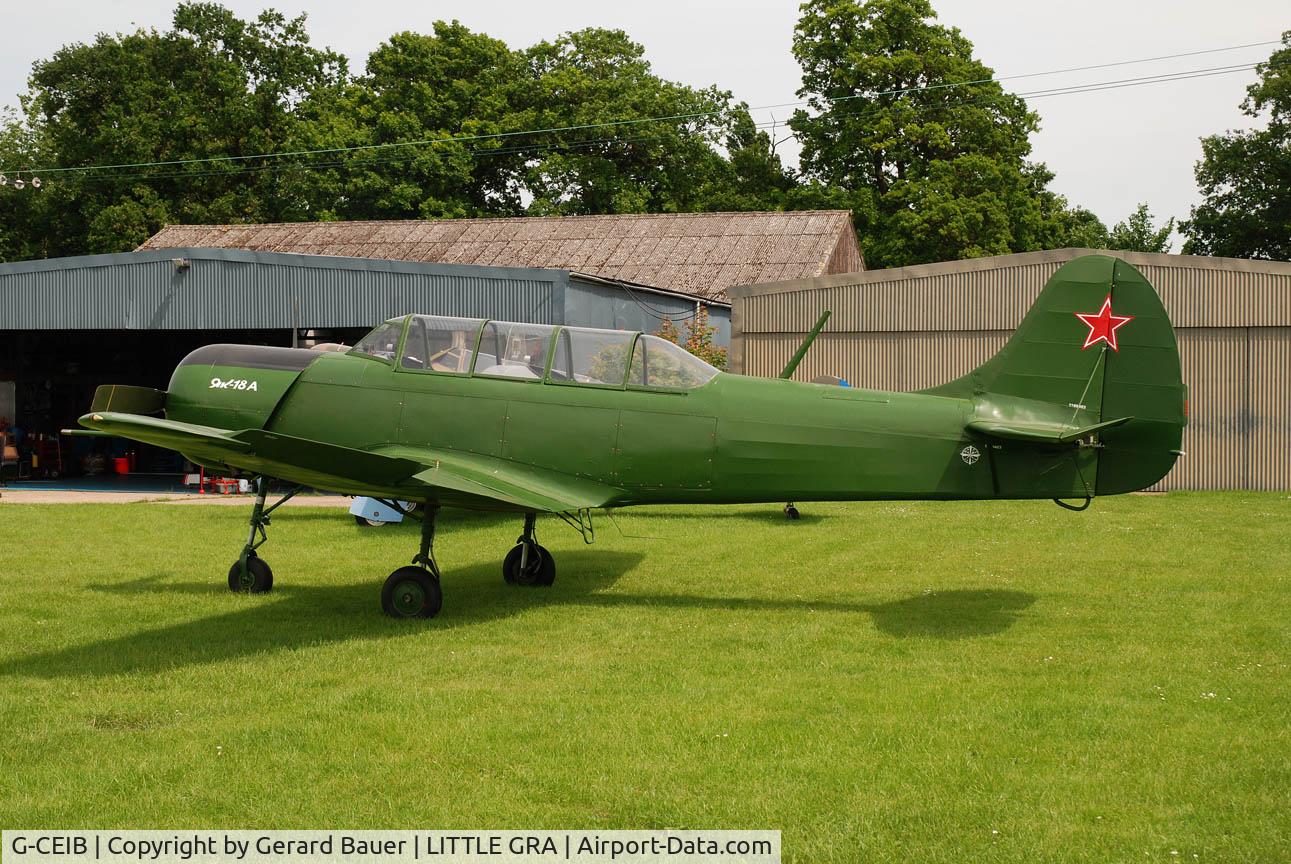 G-CEIB, 1958 Yakovlev Yak-18A C/N 1160403, Yak 18a Owned by Gerard Bauer UK