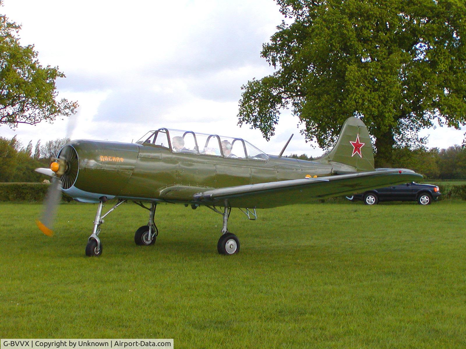 G-BVVX, 1957 Yakovlev Yak-18A C/N 307, G BVVX before moving to Germany