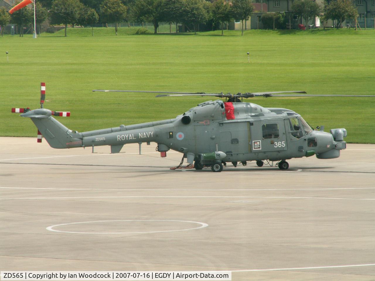 ZD565, 1985 Westland Lynx HMA.8DAS C/N 316, Westland Lynx HMA.8/Yeovilton