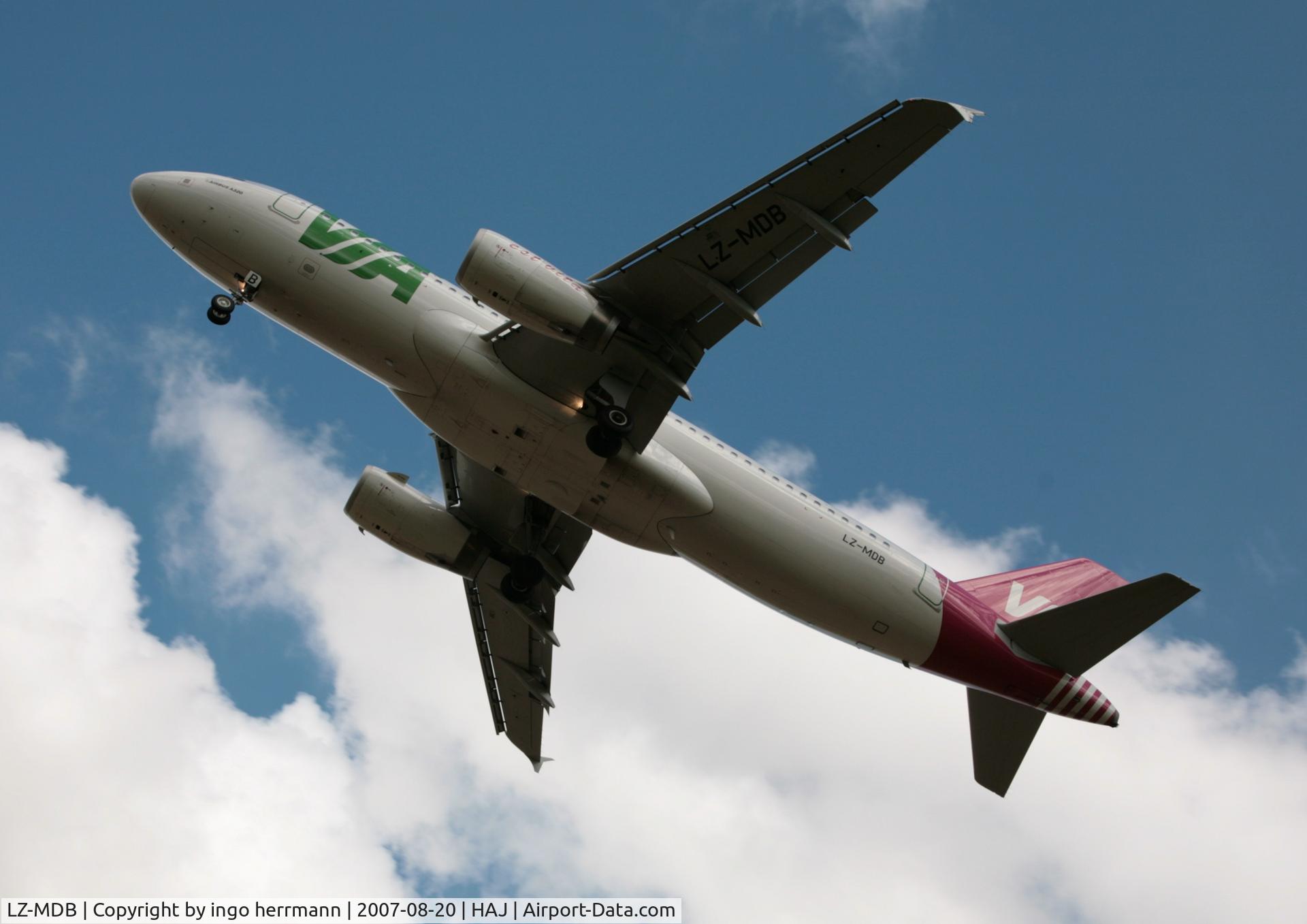 LZ-MDB, 2007 Airbus A320-214 C/N 3125, A320