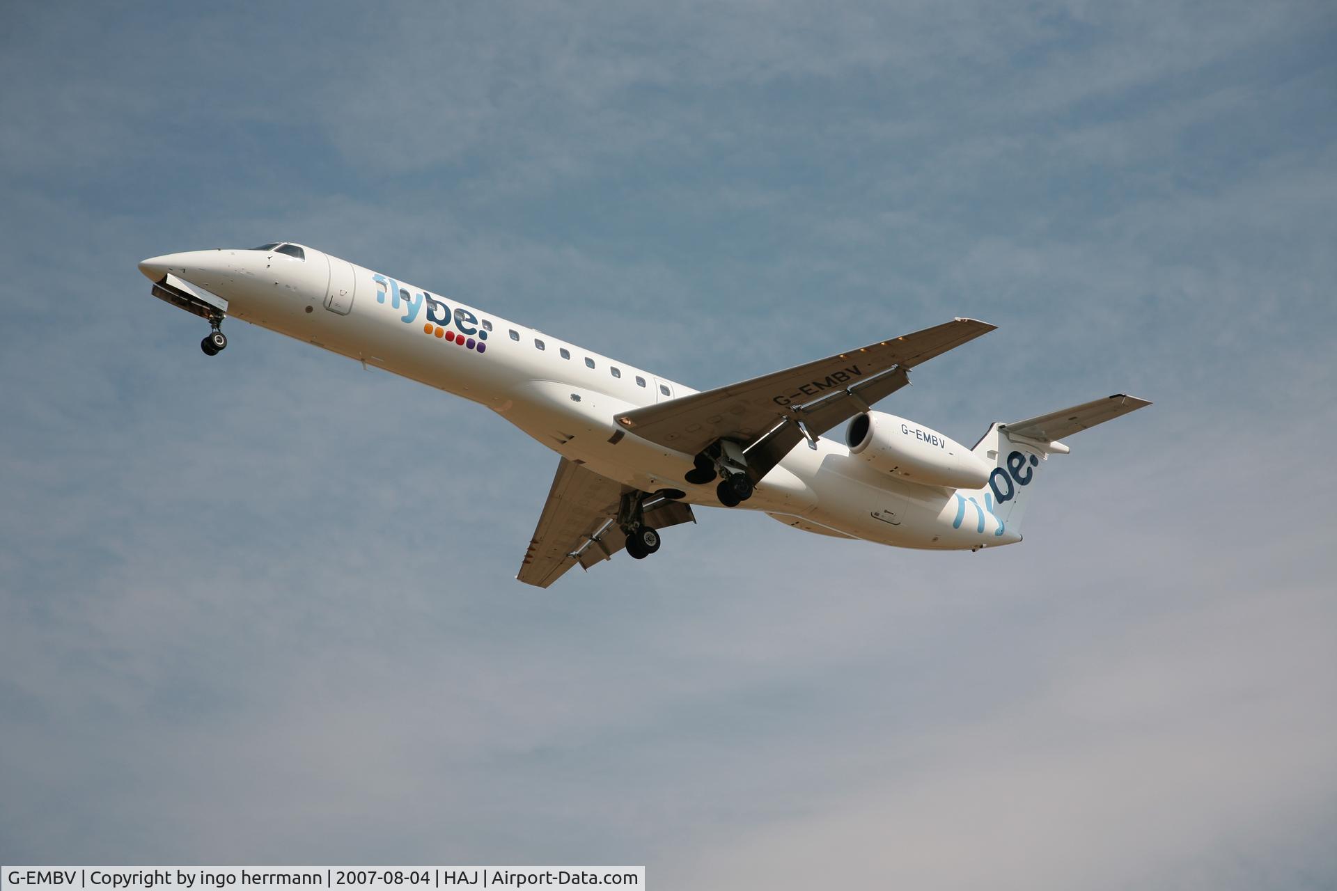 G-EMBV, 2001 Embraer EMB-145EU (ERJ-145EU) C/N 145482, Embraer 145