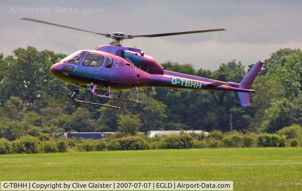 G-TBHH, 1986 Aerospatiale AS-355F-2 Ecureuil 2 C/N 5346, EX: G-MCAL > G-POON > ZS-HSW > G-SCOW > G-HOOT > G-TBHH - Originally owned to, McAlpine Helicopters Ltd in May 1986 as G-MCAL. Currently with, Hughes Helicopter Co Ltd since December 2006 as G-TBHH.        
