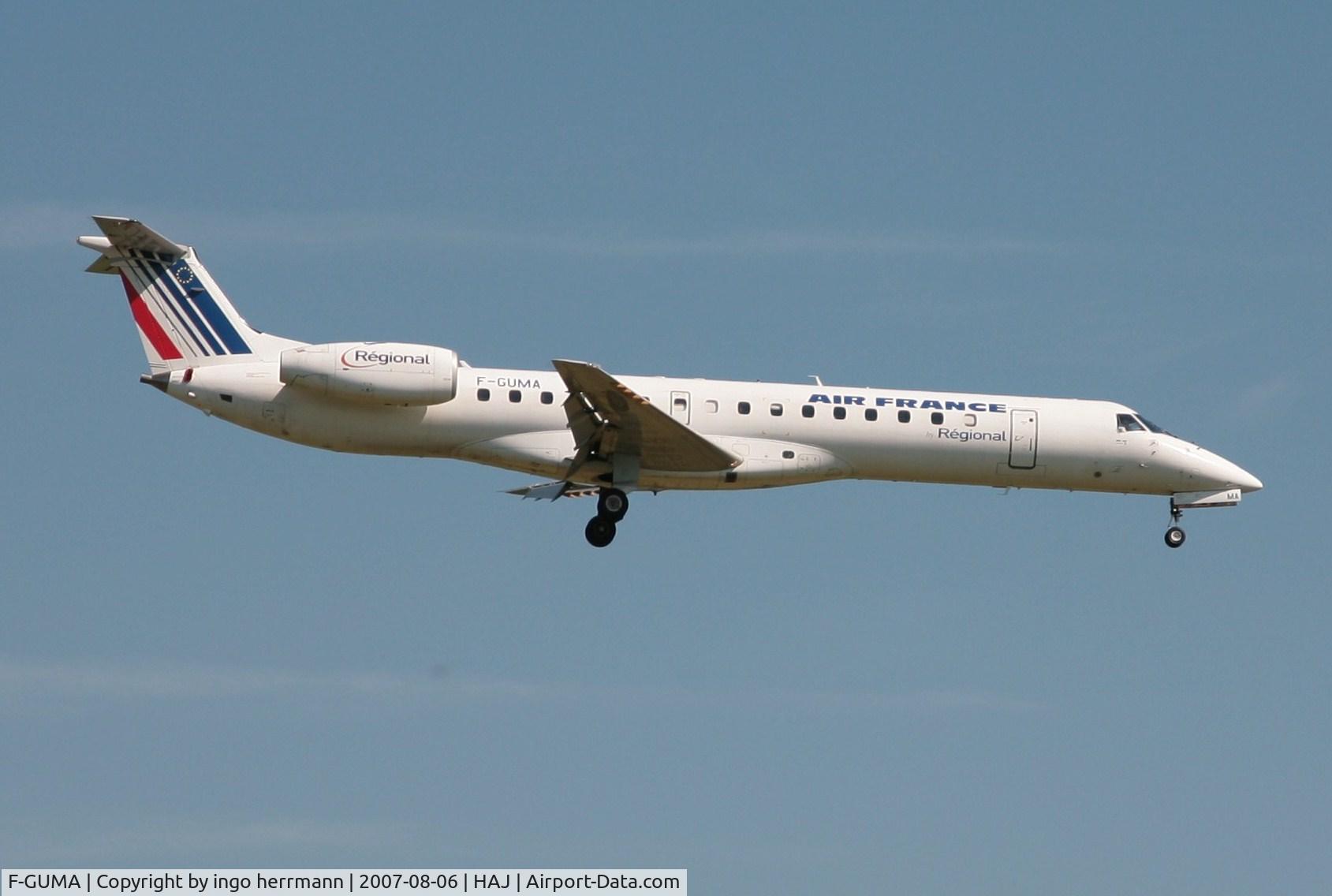 F-GUMA, 2001 Embraer EMB-145MP (ERJ-145MP) C/N 145405, Embraer 145