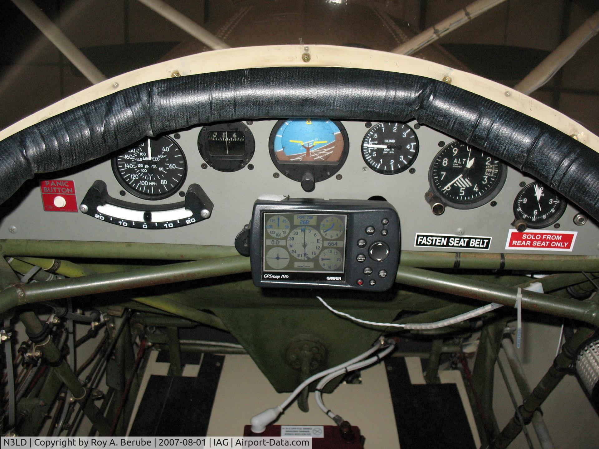 N3LD, 1976 Stolp SA-300 Starduster Too C/N 1145, Fwd Cockpit Instrumentation