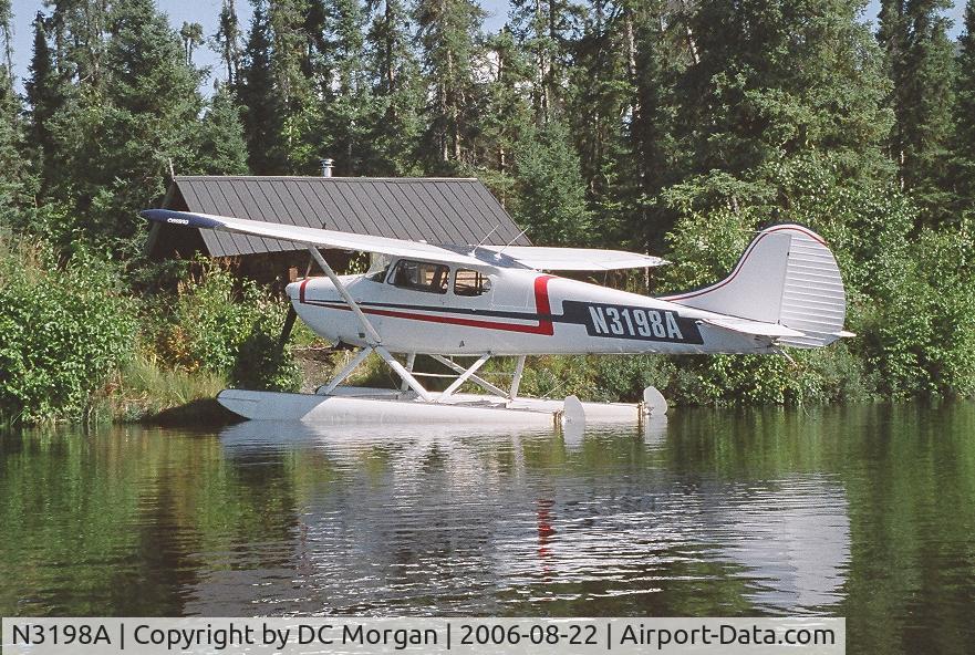 N3198A, 1953 Cessna 170B C/N 25842, 1953 Cessna 170B at Trapper Joe Lake, Alaska