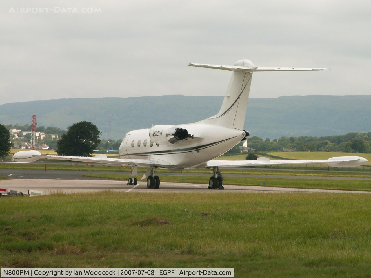 N800PM, 1978 Grumman G-1159 Gulfstream II C/N 224, Gulfstream G2-TT/Area R/Glasgow