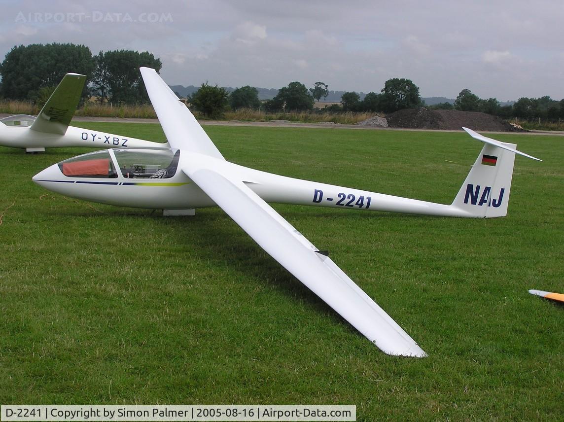 D-2241, Rolladen-Schneider LS-1 C/N 267, Rolladen-Schneider LS-1c at Husbands Bosworth