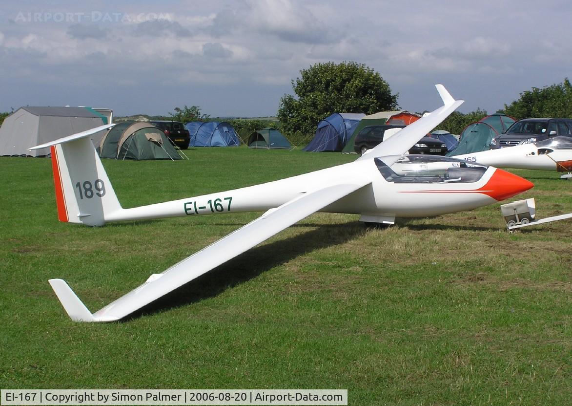 EI-167, 2004 Schleicher ASW-206 C/N 20054, Schleicher ASW20L at Dunstable