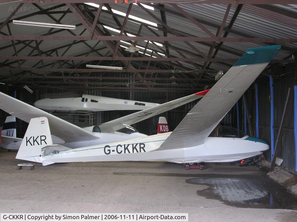 G-CKKR, 1968 Schleicher ASK-13 C/N 13065, ASK13 hangared at Hinton-in-the-Hedges airfield