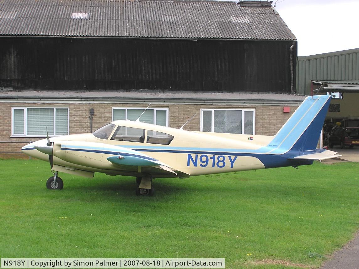 N918Y, 1965 Piper PA-30-160 Twin Comanche C/N 30-736, Twin Comanche at Sibson