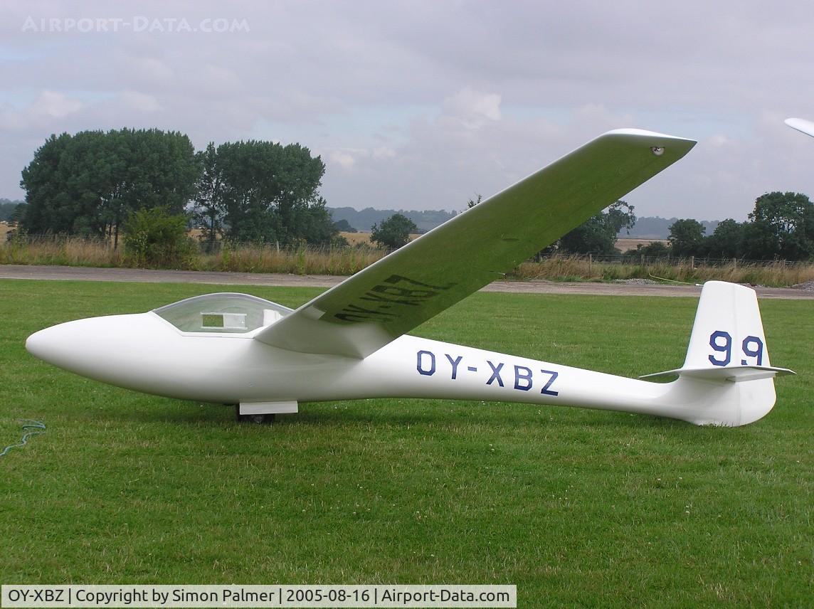 OY-XBZ, 1973 Glasflugel Standard Libelle 201B C/N 405, Glasflugel H201B Std Libelle at Husbands Bosworth